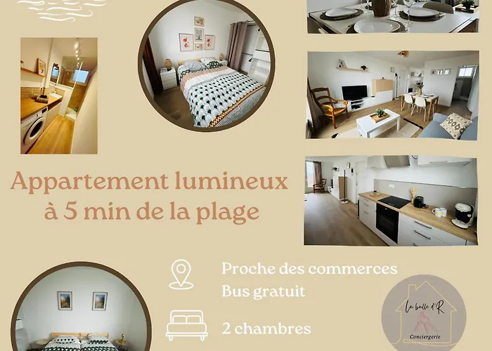 Appartement Lumineux Et Calme Et Commerces Dunkirk